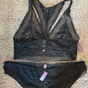 Adore Me Black Lace Lingerie